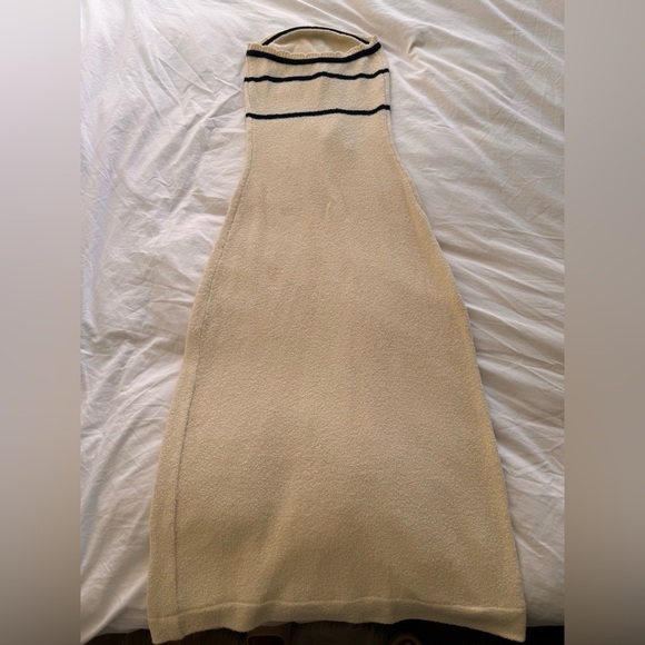 Knotted Tube Midi Sweater Dress - Picture 3 of 5